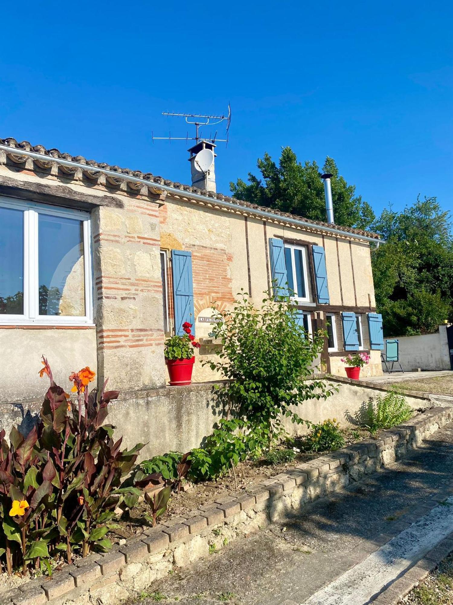 Maison D'Hotes La Fezendes Miradoux エクステリア 写真